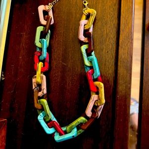 Chunky link necklace